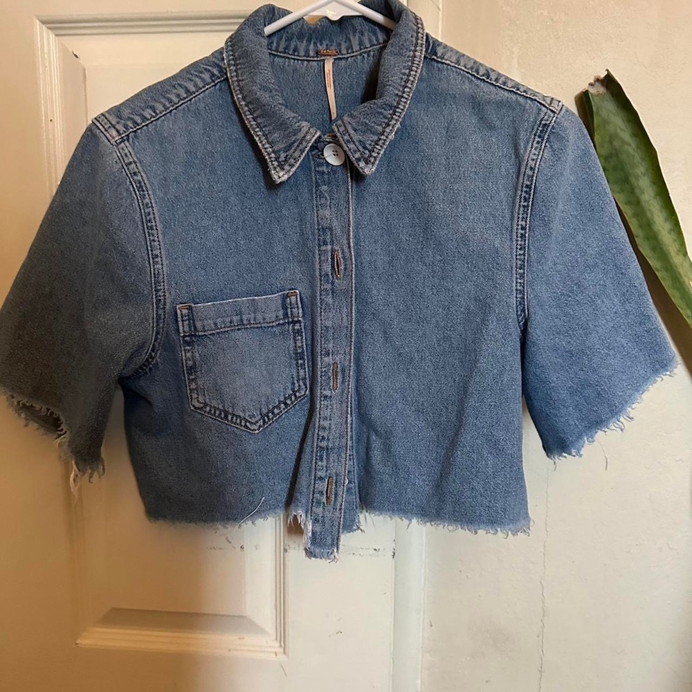 Free people denim jacket